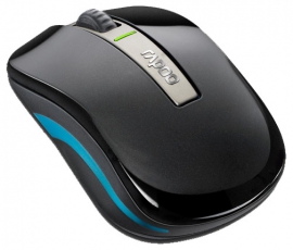 Rapoo Dual-mode Optical Mouse 6610 Black Bluetooth
